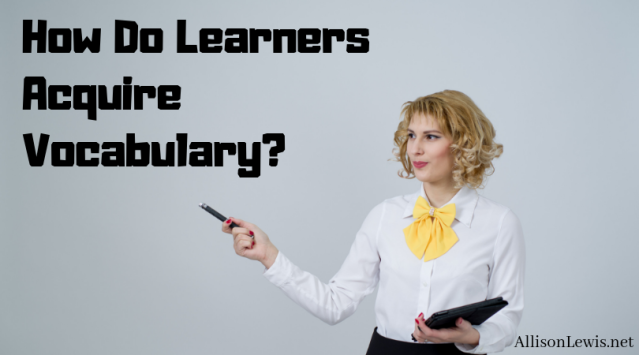 How Do Learners Acquire Vocabulary_